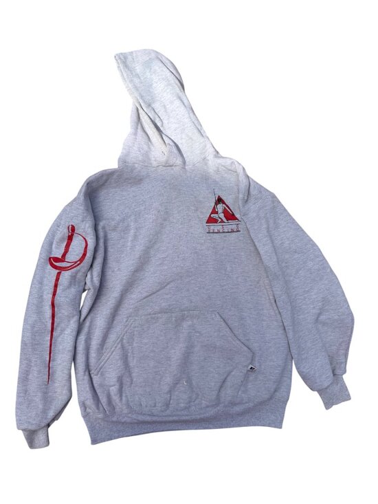 Russell Athletic Other - Vintage Russell Athletic USC Fencing Gray Hoodie L Made In USA